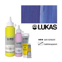 Lukas Cryl Studio Acrylmalf. 500ml, Ultramarinblau