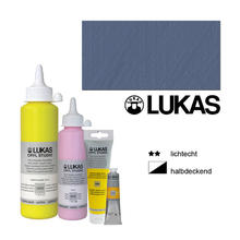 Lukas Cryl Studio Acrylmalfarbe, 250ml, Stahlblau
