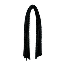 Chenilledraht / Pfeifenputzer / Biegeplsch, 8mm x 50cm, 10 Stk., Schwarz