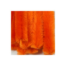 Chenilledraht / Pfeifenputzer / Biegeplsch, 14mm x 50cm, 10 Stck., Orange