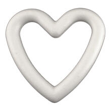 SALE Styropor-Herzringe, 15 cm, 1 Stck, PREISHIT