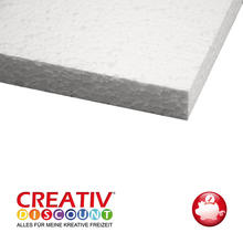 Styropor- Platten, 50x30x2 cm - Verschiedene Sortierungen - Styropor- &  Watteformen Basismaterial Produkte 