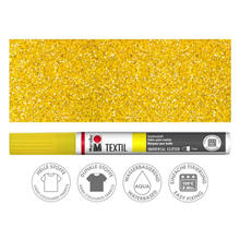 Marabu Textil Painter GLITTER, Glitter-Gelb