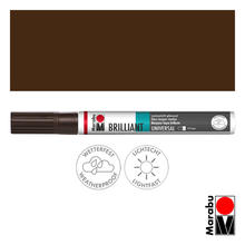 SALE Marabu Brilliant Painter kakao, Spitze 2-4mm