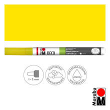SALE Marabu Deco Painter sonnengelb, Spitze 1-2mm