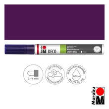 Marabu Deco Painter aubergine, Spitze 2-4 mm