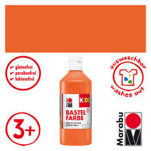 Marabu Kids Bastelfarbe, 500ml, Orange