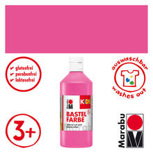 SALE Marabu Kids Bastelfarbe, 500ml, Magenta