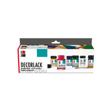 Marabu Decorlack Acryl Start-Set, 6x15ml PREISHIT