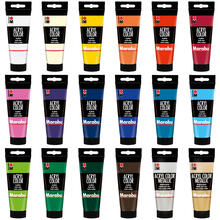 Marabu Acryl Color Acrylfarbe, 100 ml - Verschiedene Farbtöne