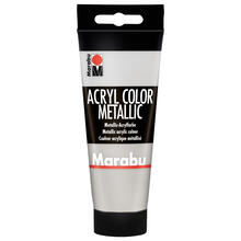 Marabu Acryl Color, 100 ml, Silber