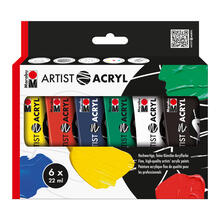 NEU Marabu Artist Acryl Sortierung, 6 x 22 ml