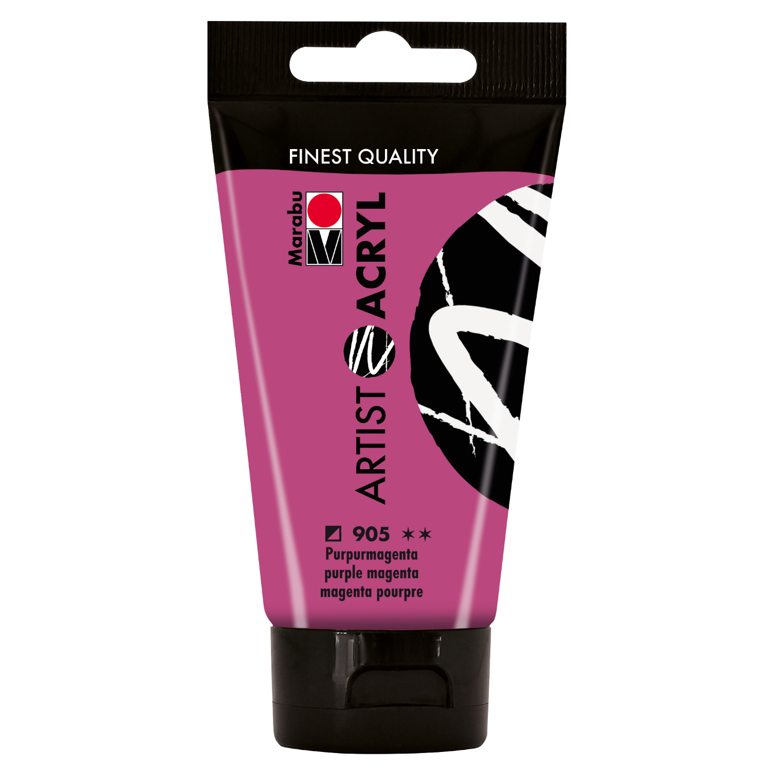 Marabu Artist Acryl, Tube 75 ml, Purpurmagenta