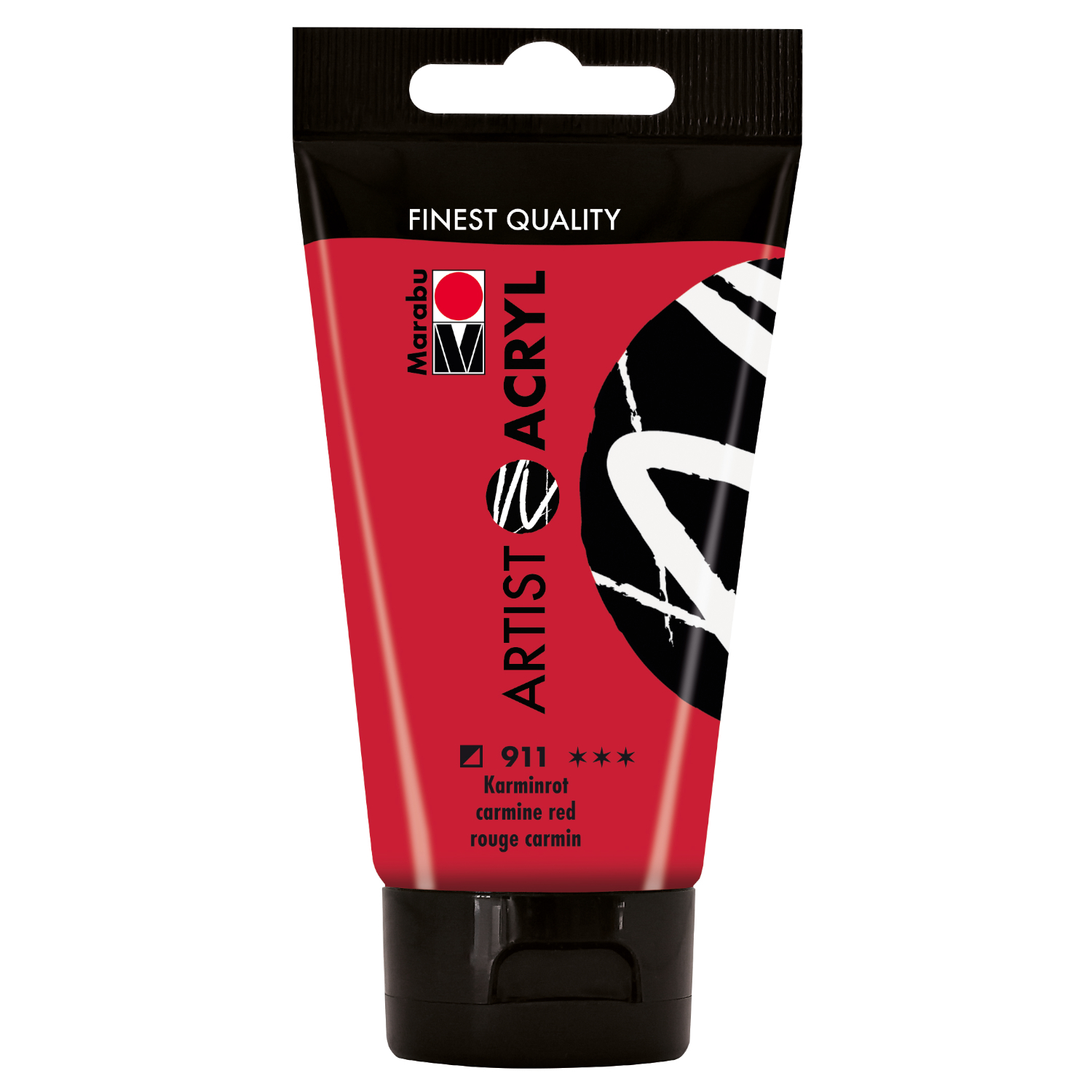 Marabu Artist Acryl, Tube 75 ml, Karminrot