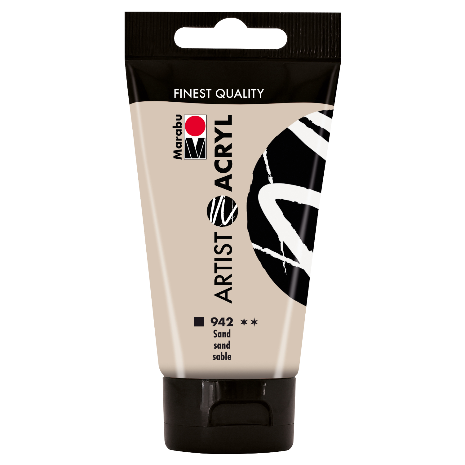 Marabu Artist Acryl, Tube 75 ml, Sand