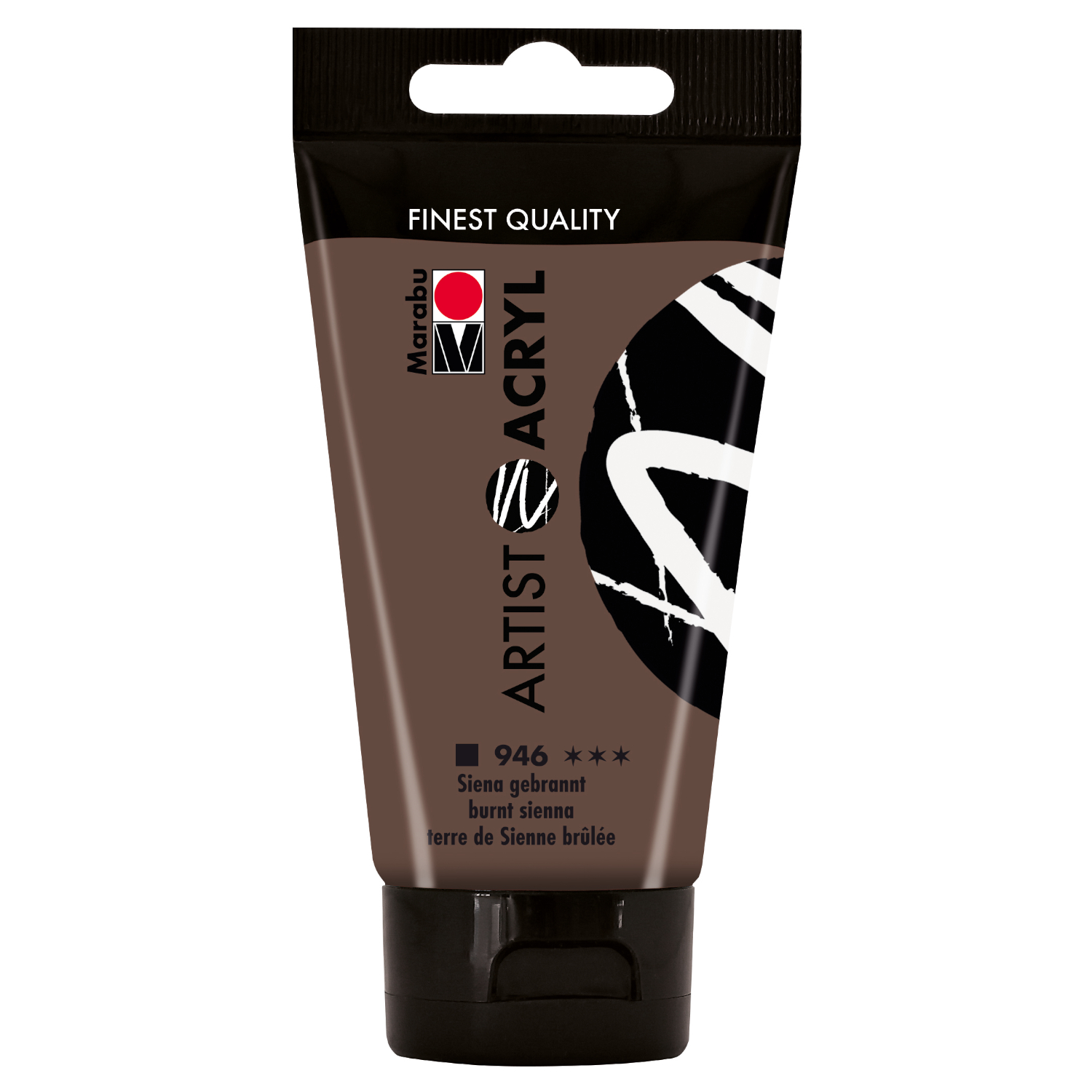 Marabu Artist Acryl, Tube 75 ml, Siena gebrannt