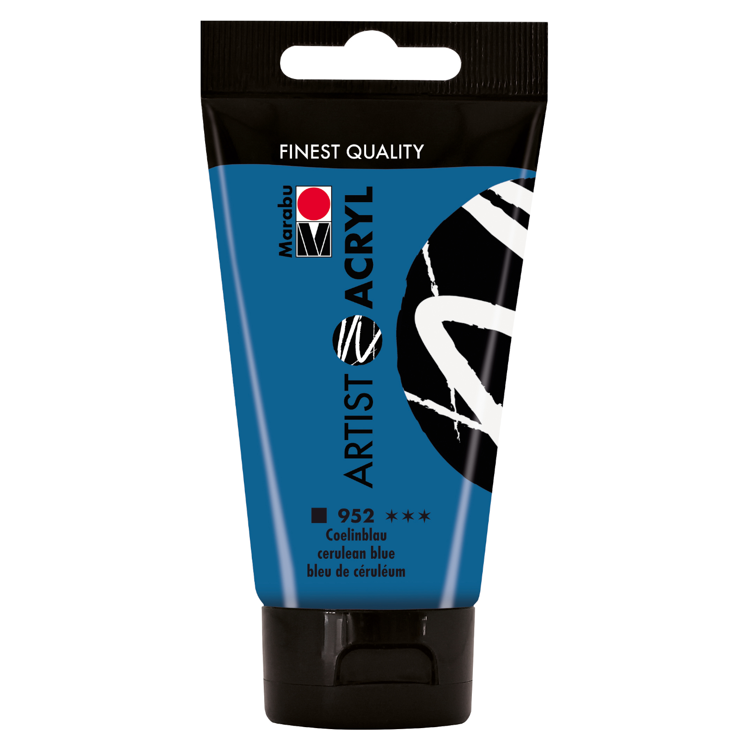 Marabu Artist Acryl, Tube 75 ml, Coelinblau