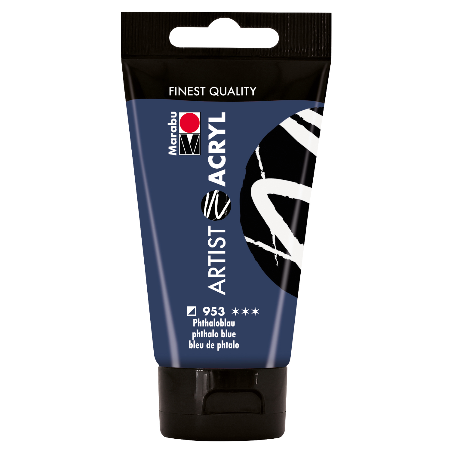 Marabu Artist Acryl, Tube 75 ml, Phthaloblau