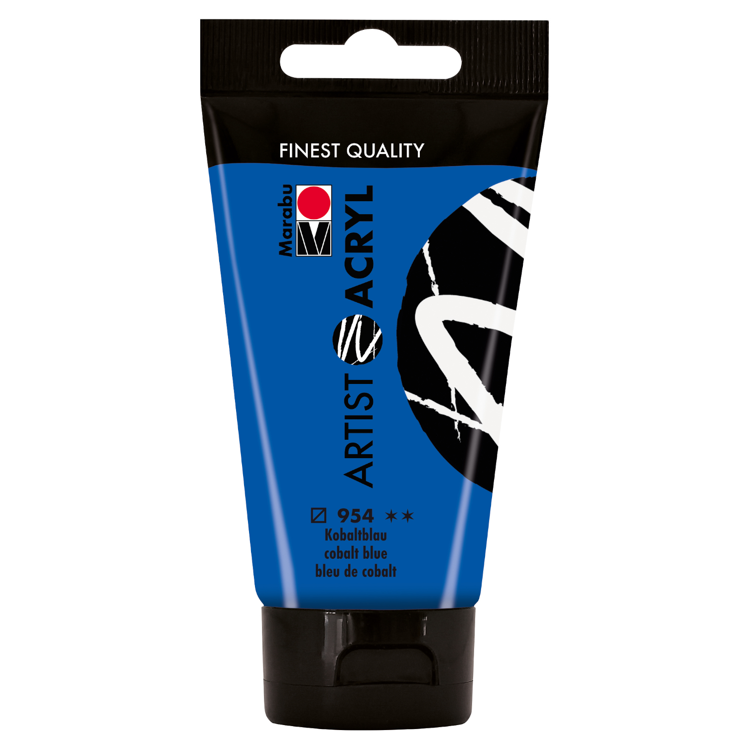 Marabu Artist Acryl, Tube 75 ml, Kobaltblau