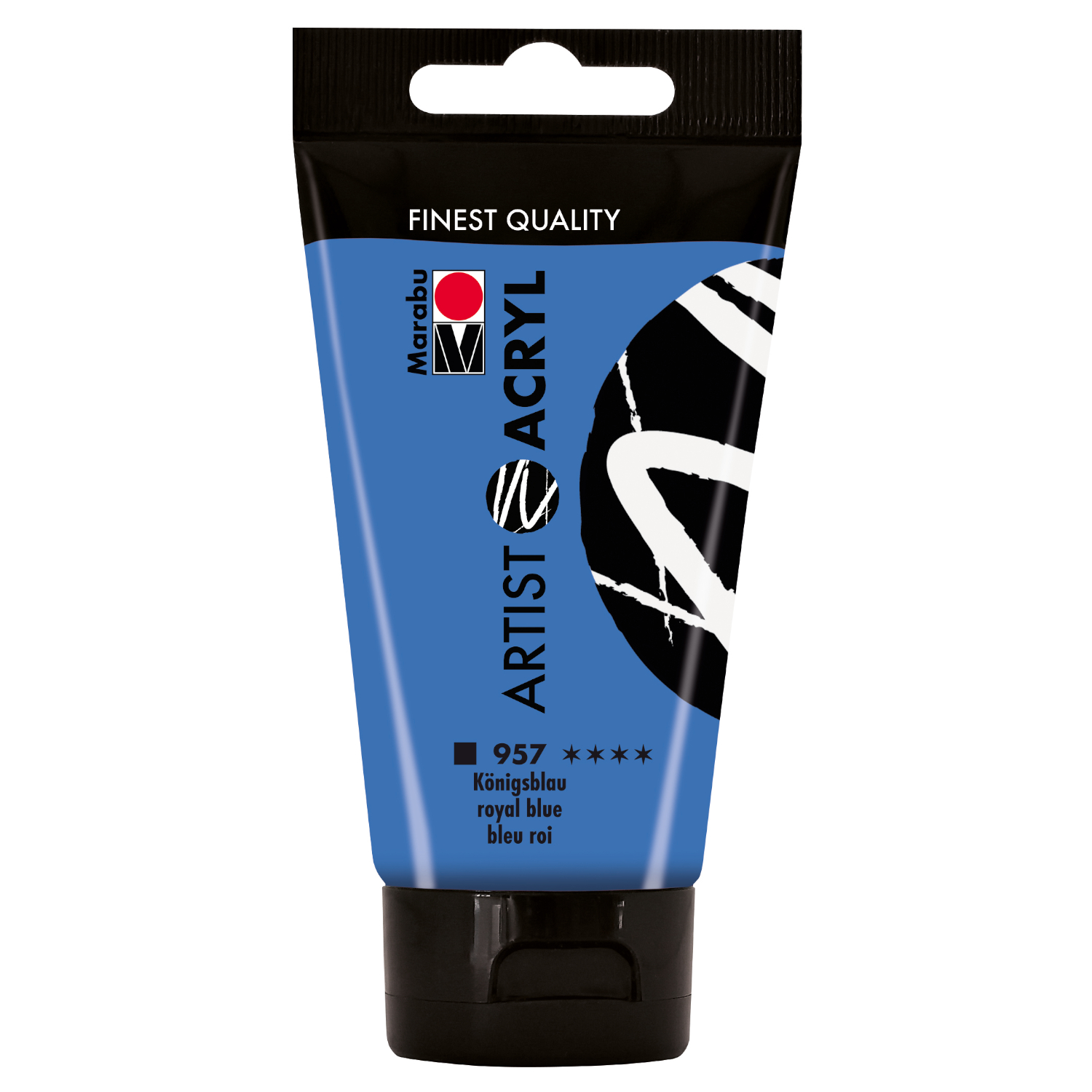 Marabu Artist Acryl, Tube 75 ml, Knigsblau