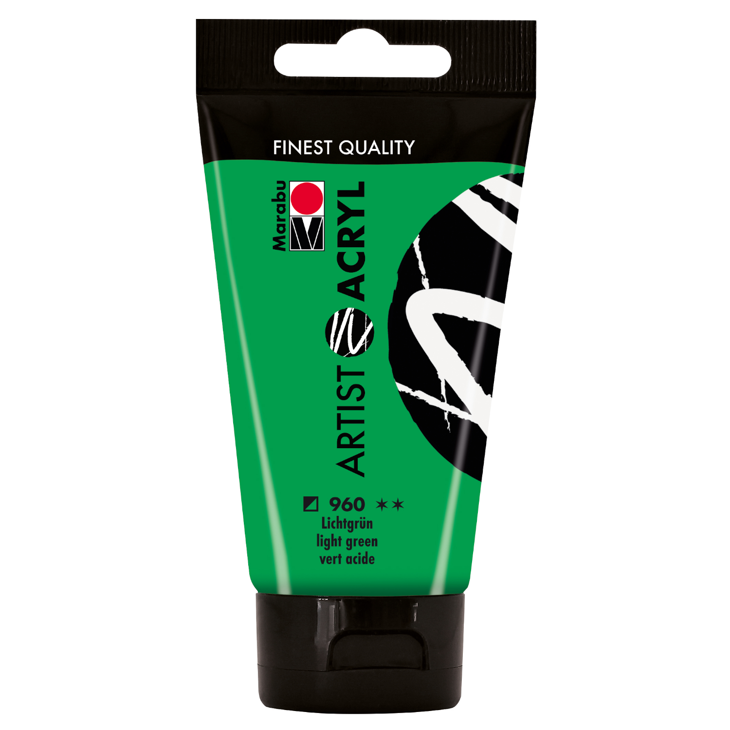 Marabu Artist Acryl, Tube 75 ml, Lichtgrn