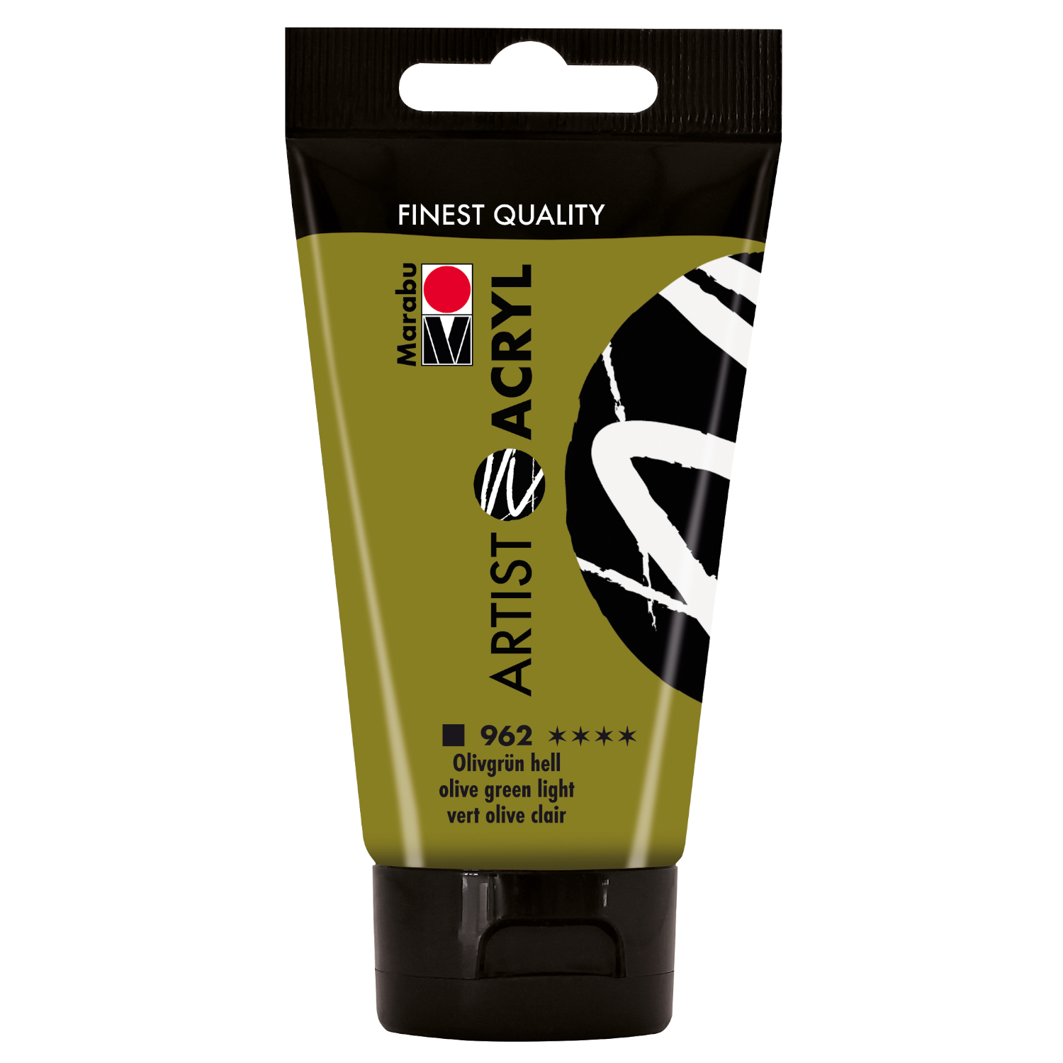 Marabu Artist Acryl, Tube 75 ml, Olivgrn hell