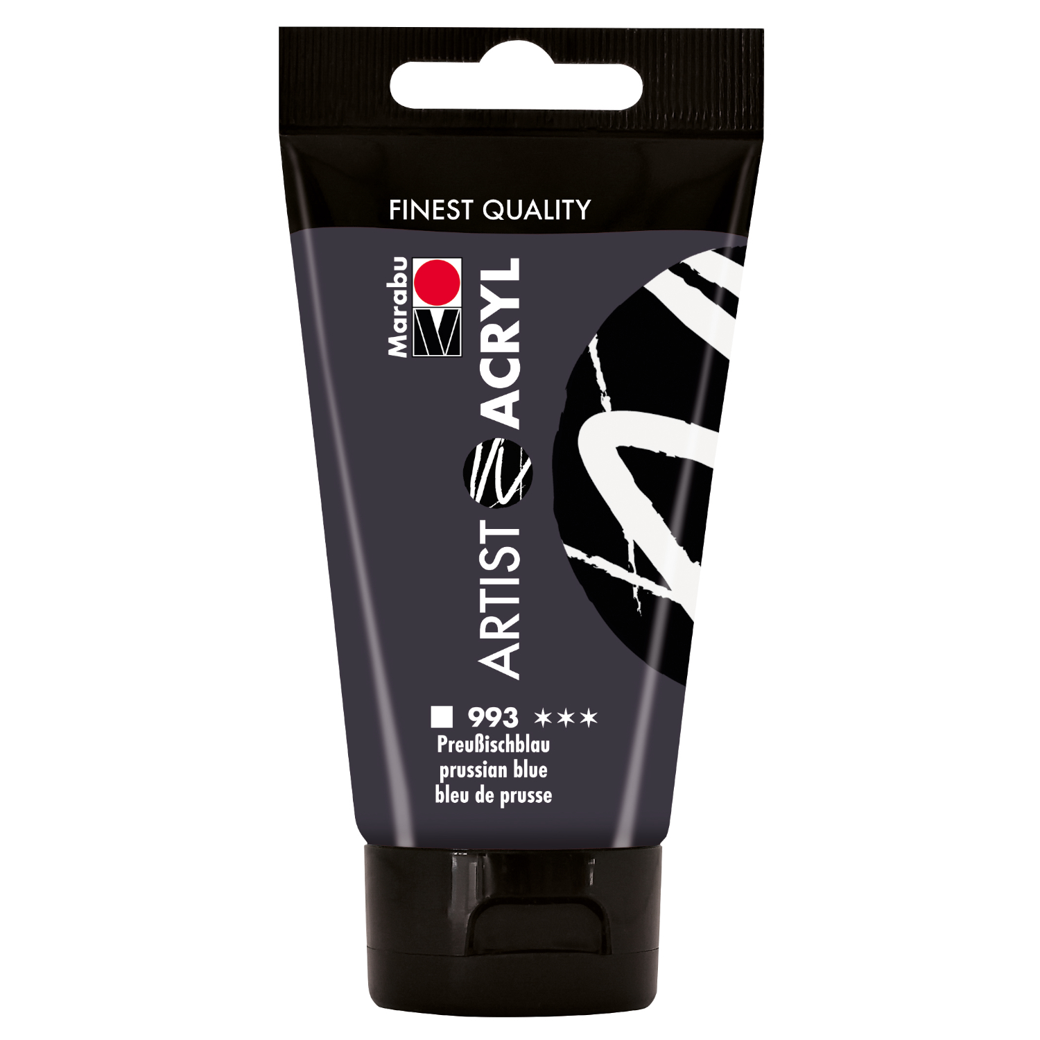 Marabu Artist Acryl, Tube 75 ml, Preuischblau