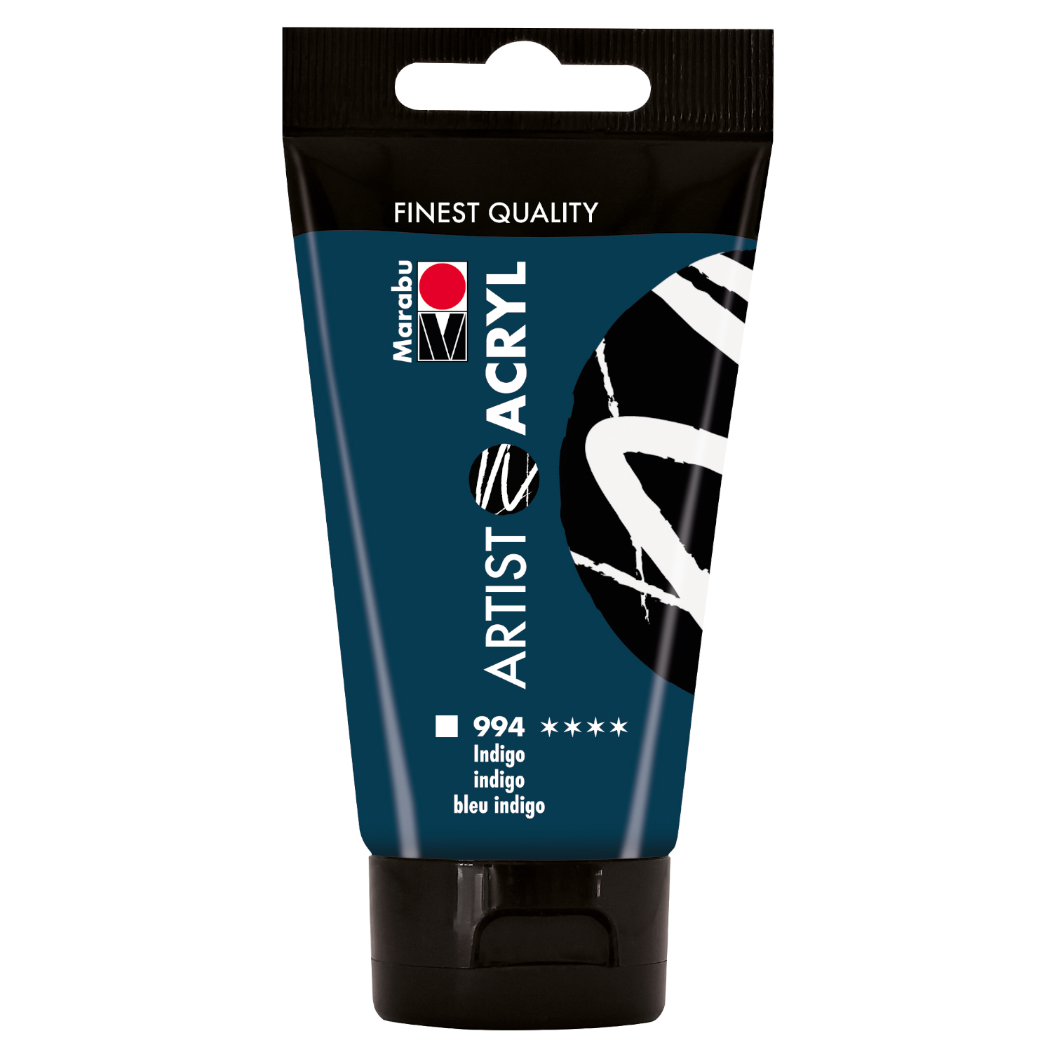 Marabu Artist Acryl, Tube 75 ml, Indigo