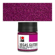 Marabu Vegas Glitterfarbe, 50ml, Rosa