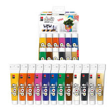 NEU Marabu DO IT craft paint / Acrylfarbe seidenmatt, 12 x 36 ml Sortierung