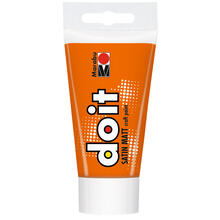 NEU Marabu DO IT craft paint / Acrylfarbe seidenmatt, 75 ml, Orange