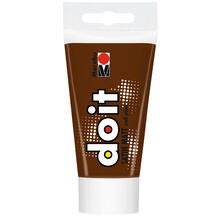 NEU Marabu DO IT craft paint / Acrylfarbe seidenmatt, 75 ml, Kakao