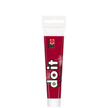 NEU Marabu DO IT craft paint / Acrylfarbe seidenmatt, 36 ml, Karminrot