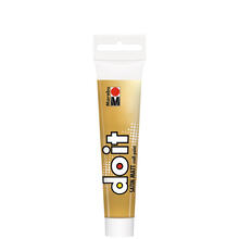 NEU Marabu DO IT craft paint / Acrylfarbe seidenmatt, 36 ml, Gold
