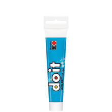 NEU Marabu DO IT craft paint / Acrylfarbe seidenmatt, 36 ml, Azurblau
