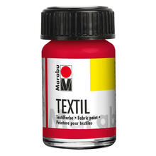 NEU Marabu Textil 15 ml Kirschrot