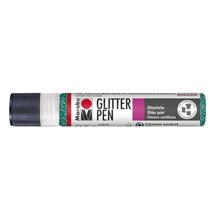 Marabu-Glitter Liner 25ml Glitter-Petrol