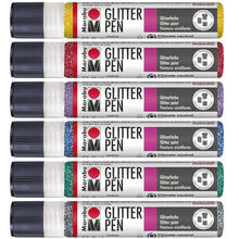 Marabu-Glitter Liner, 25ml - Verschiedene Farbtöne