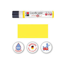 Marabu-Candle Liner 25 ml, Gelb