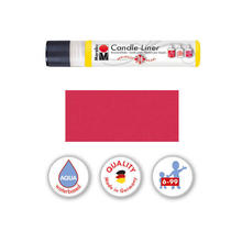 Marabu-Candle Liner 25 ml, Kirschrot