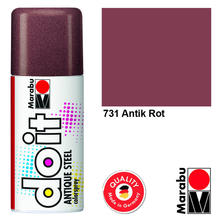 Marabu do it ANTIQUE STEEL, 150ml, Antik Rot