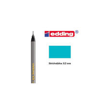 SALE Edding 55 finepen 0,3mm-Feinspitze, trkis