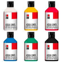 Marabu Linoldruckfarbe, 250ml - Verschiedene Farbtöne