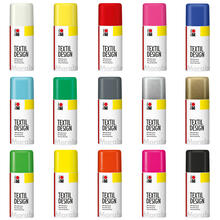 Marabu Textil Design Colorspray, 150ml - Verschiedene Farbtöne