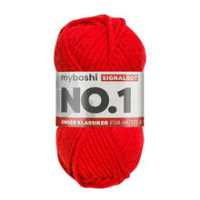 myboshi No. 1 Strick- und Hkelgarn, 50g, Signalrot