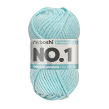 myboshi No. 1 Strick- und Hkelgarn, 50g, Himmelblau