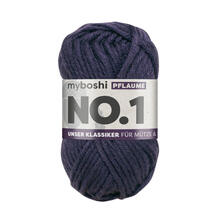 myboshi No. 1 Strick- und Hkelgarn, 50g, Pflaume