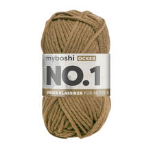 myboshi No. 1 Strick- und Hkelgarn, 50g, Ocker