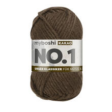myboshi No. 1 Strick- und Hkelgarn, 50g, Kakao