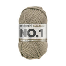 myboshi No. 1 Strick- und Hkelgarn, 50g, Schlamm